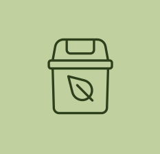Biodegradable and/or Compostable Products logo