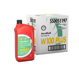 Aeroshell Oil W 100 Plus 6x1qt 