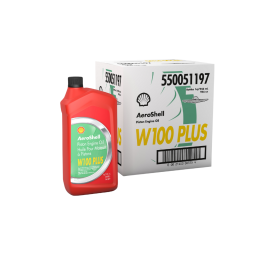 Aeroshell Oil W 100 Plus 6x1qt 