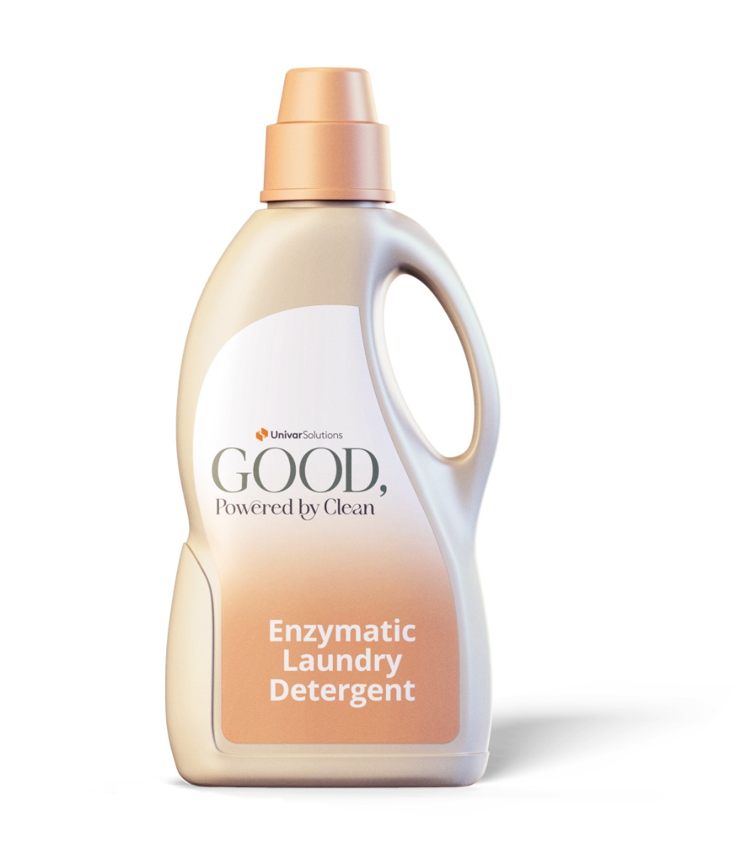 A bottle of Enzymatic Laundry Detergent
