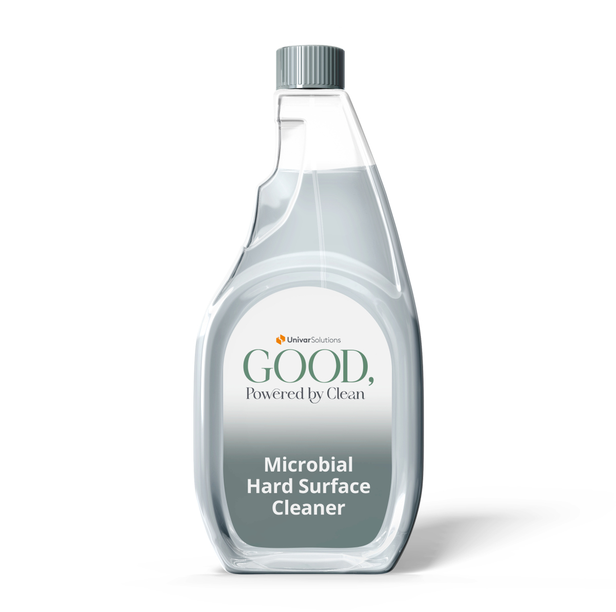 A bottle of Microbial Hard Surface Cleaner