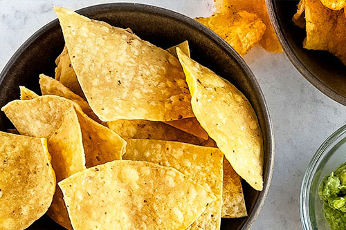 Some crispy nachos