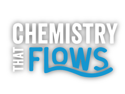 Chemistry that Flows Logo