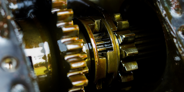 Metal lubricant on cog
